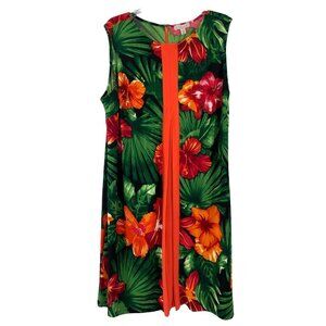 DressBarn Women's Rain Forrest Sleeveless Dress